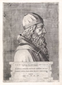 Speculum Romanae Magnificentiae- Aristotle MET DP870290