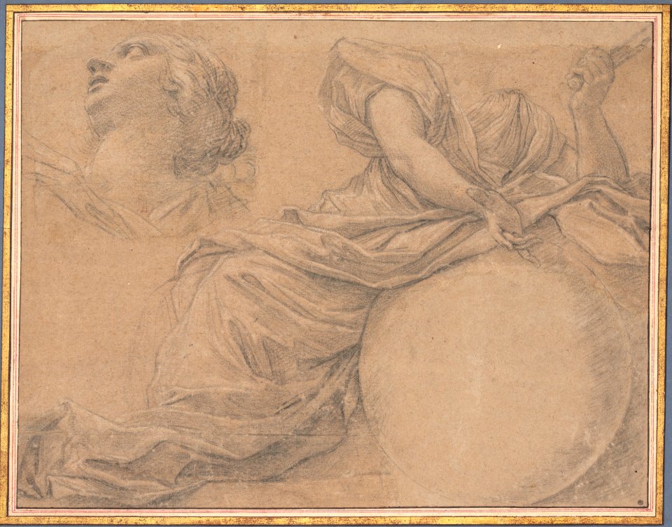Study for the Muse Urania MET DP148193