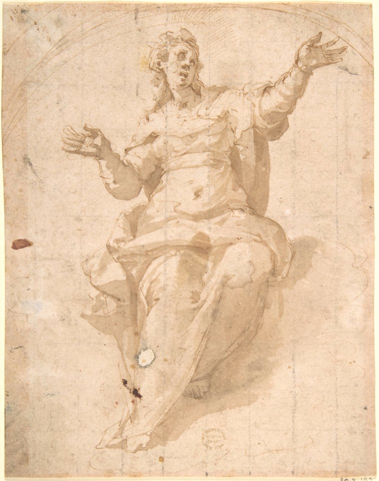 Study for the Ascension of the Virgin MET DP801791