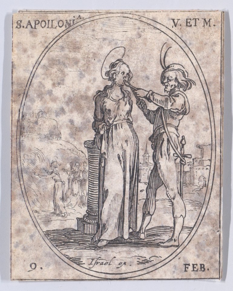 St. Apollonia, Virgin and Martyr Met DP890832