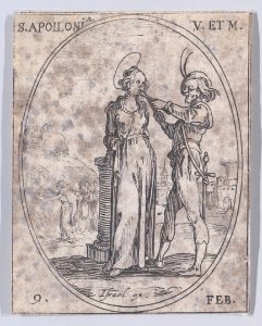 St. Apollonia, Virgin and Martyr Met DP890832