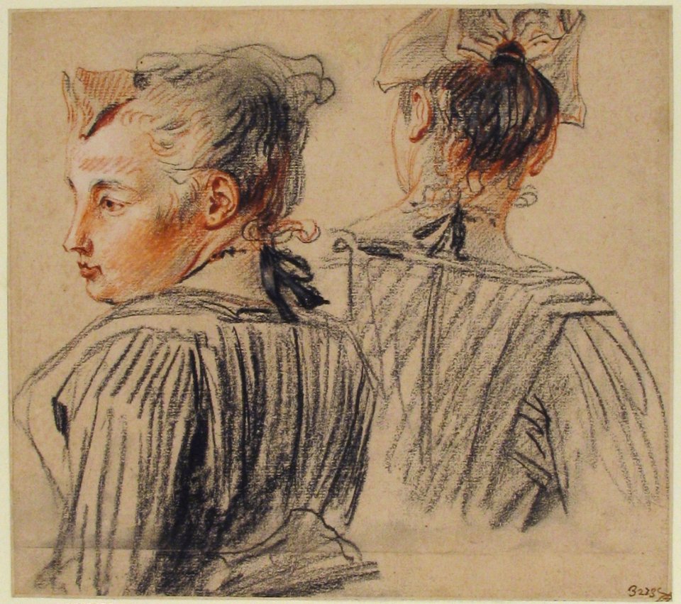 Studies of a Woman Wearing a Cap MET 1978.12.3