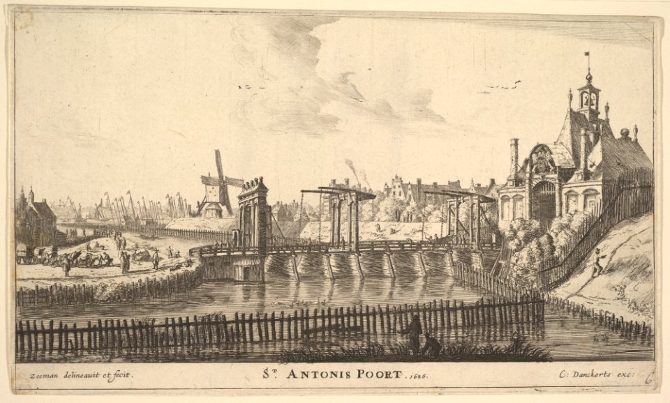 St. Antonis Poort, Amsterdam MET DP825119