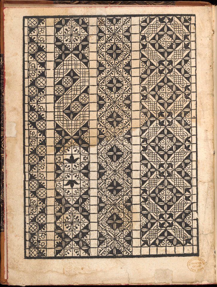 Spechio di pensieri delle belle et Virtudiose donne, page 12 (verso) MET DP361784