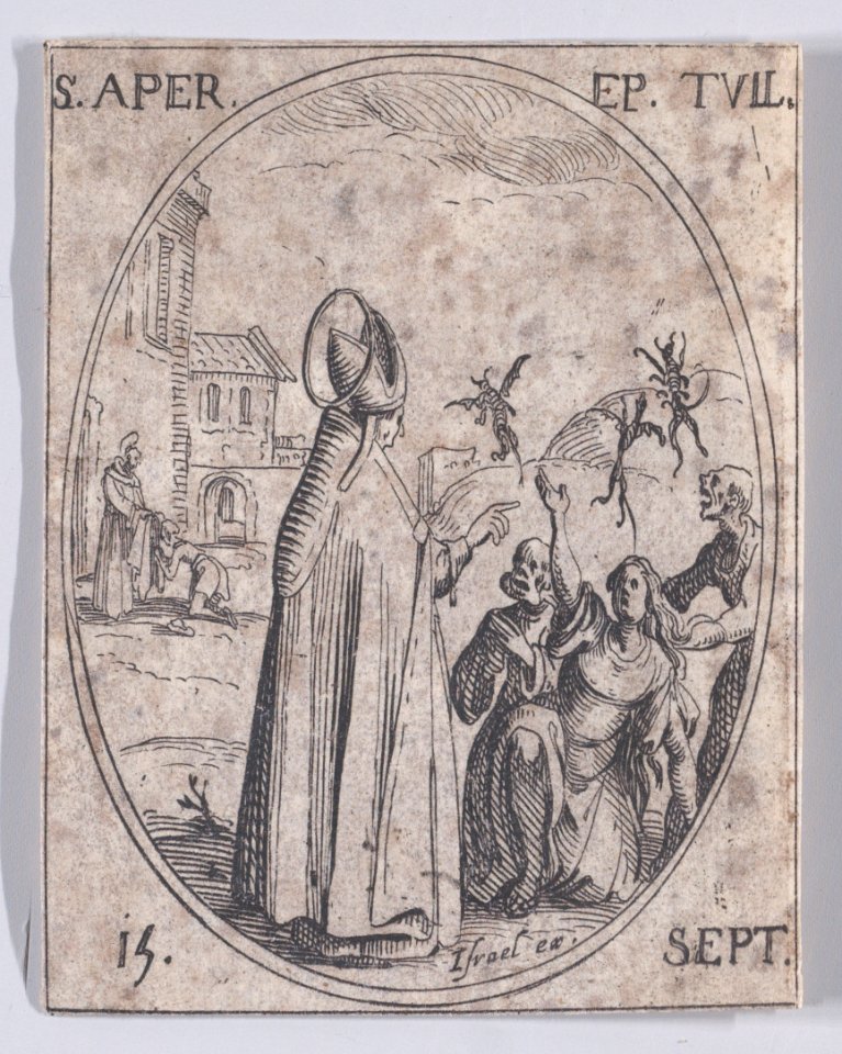 St. Aper (Aprus), Bishop of Toul Met DP891118