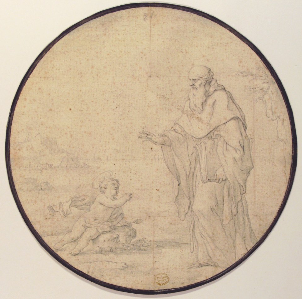 St. Augustine and the Child on the Seashore MET 80.3.10
