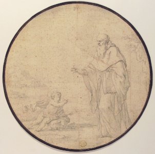 St. Augustine and the Child on the Seashore MET 80.3.10