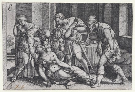 Suicide of Lucretia, from Scenes from Roman History MET DP855497