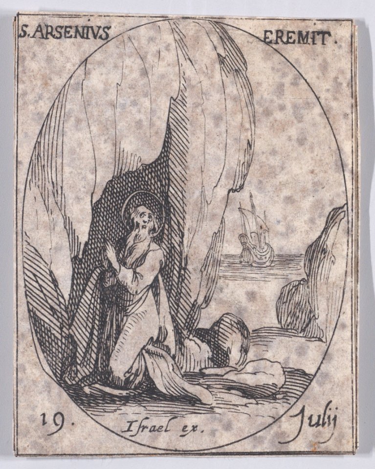 St. Arsenius, Hermit Met DP891038
