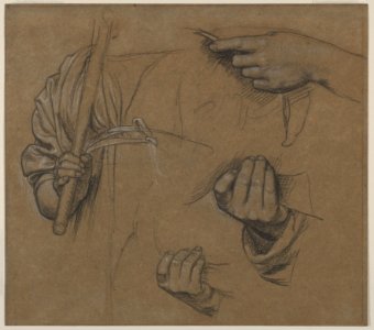 Studies of "Fortitude" and "Purity" for the Mosaic "St. George and the Dragon" MET DP836156