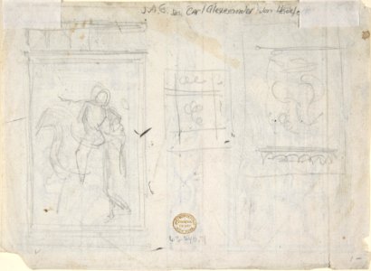 Studies for Two Book Illustrations MET DP803823
