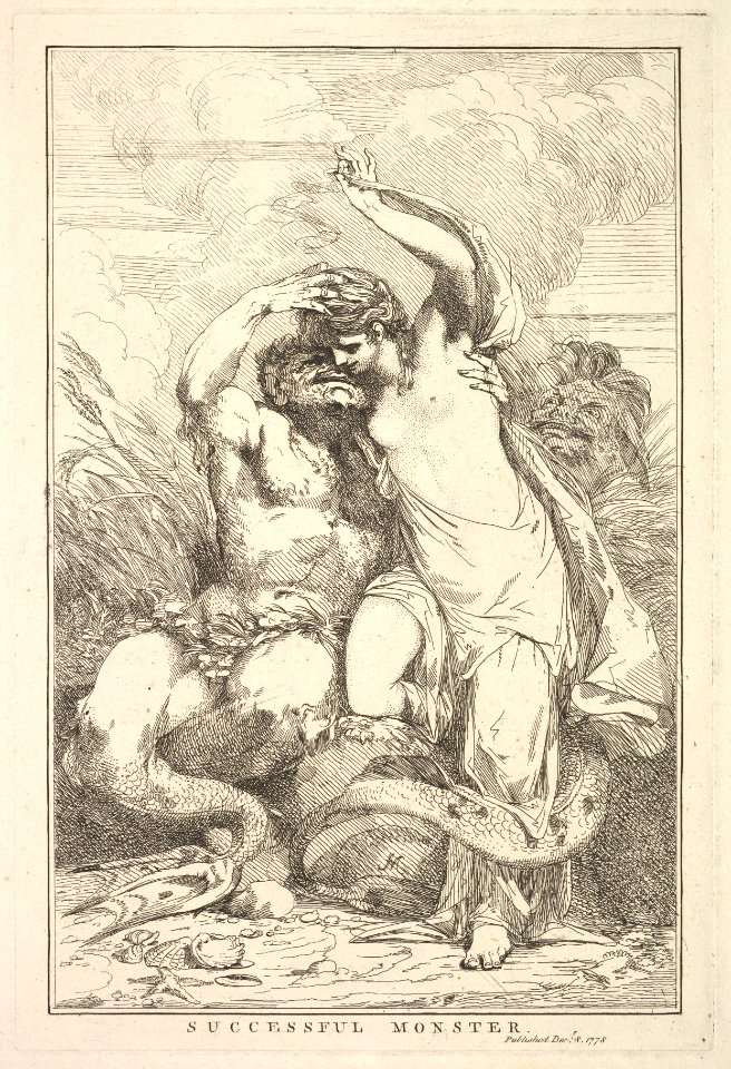 Successful Monster (from Fifteen Etchings Dedicated to Sir Joshua Reynolds) MET DP828479