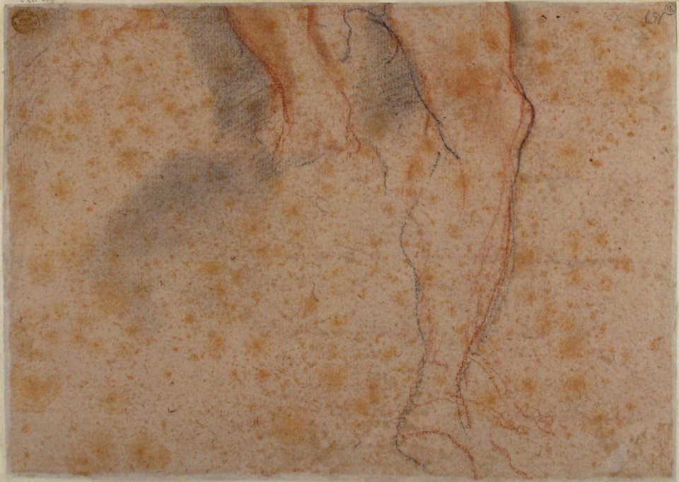 Studies of a Boy and a Girl (recto) Studies of Legs (verso) MET 1972.133.3 VERSO