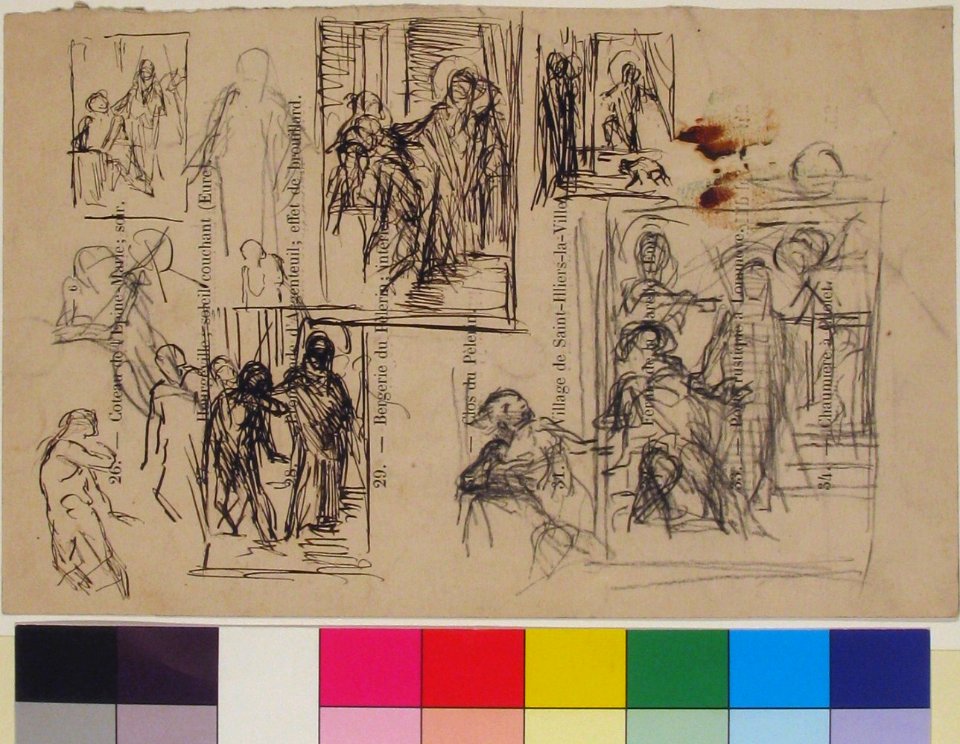 Studies for a figure composition MET 66.189.2