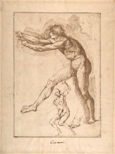 Studies of a Nude Male Figure MET DP802733