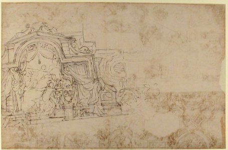 Studies for a Ceiling (recto and verso) MET 1995.254verso
