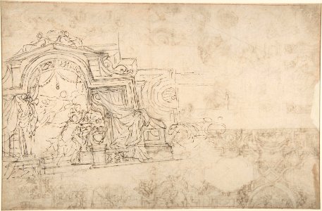 Studies for a Ceiling (recto and verso) MET DP810303