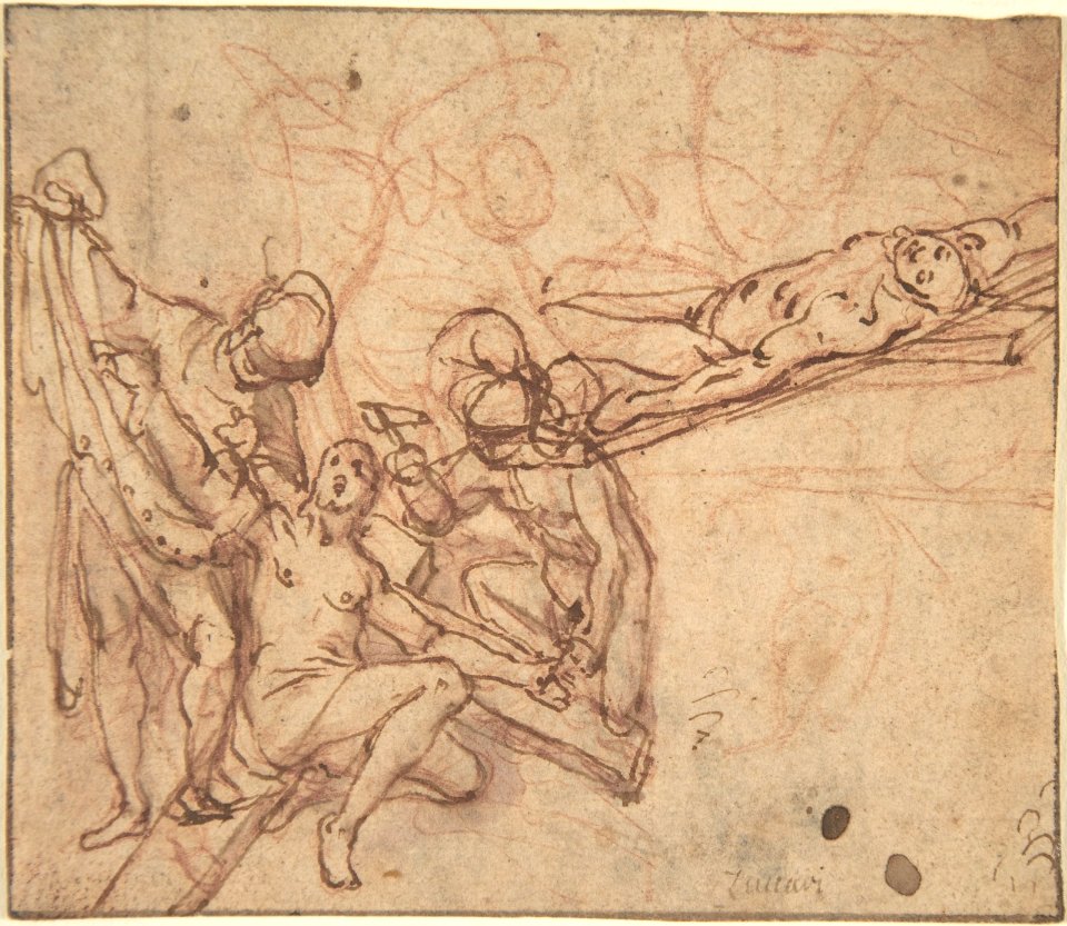 Studies for a Crucifixion MET DP802008