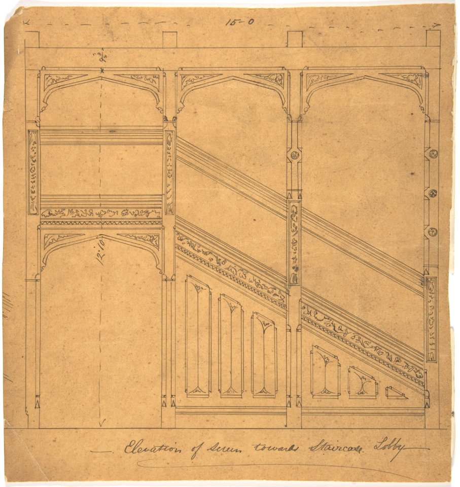 Staircase Lobby Design MET DP806481