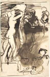 Studies for 'The Bride at Her Toilet on the Day of Her Wedding' MET DP805237