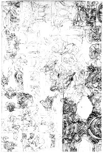 Studies for a Ceiling (recto and verso) MET 260211