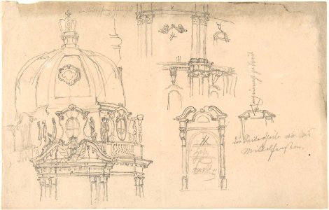 Studies of a monument MET DP804512