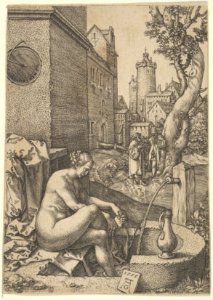 Susanna Surprised by the Elders, from The Story of Susanna MET DP836635