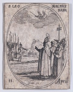St. Leo the Great, Pope Met DP890915
