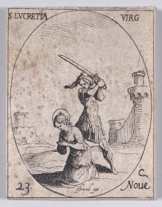 St. Lucretia, Virgin Met DP891225
