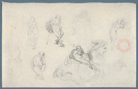 Studies after Michelangelo MET DP833934