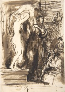 Studies for 'The Bride at Her Toilet on the Day of Her Wedding' MET DP805239