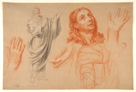 Studies for 'The Conversion of the Jailer before Saint Paul and Silas' MET DP812025