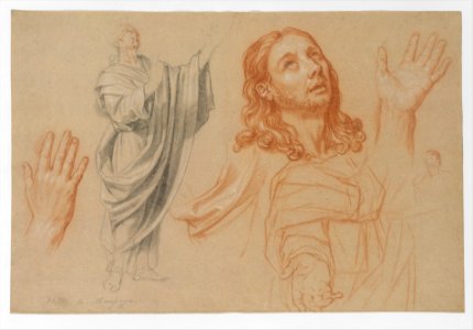 Studies for 'The Conversion of the Jailer before Saint Paul and Silas' MET DT200976