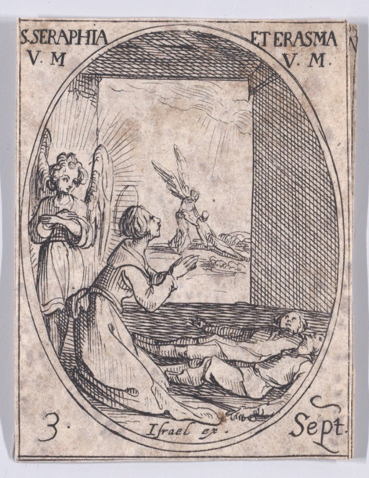 St. Seraphia and St. Erasma, Virgins and Martyrs Met DP891102