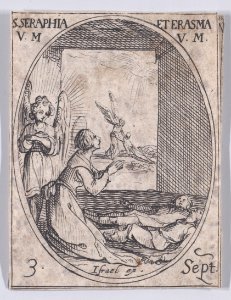 St. Seraphia and St. Erasma, Virgins and Martyrs Met DP891102