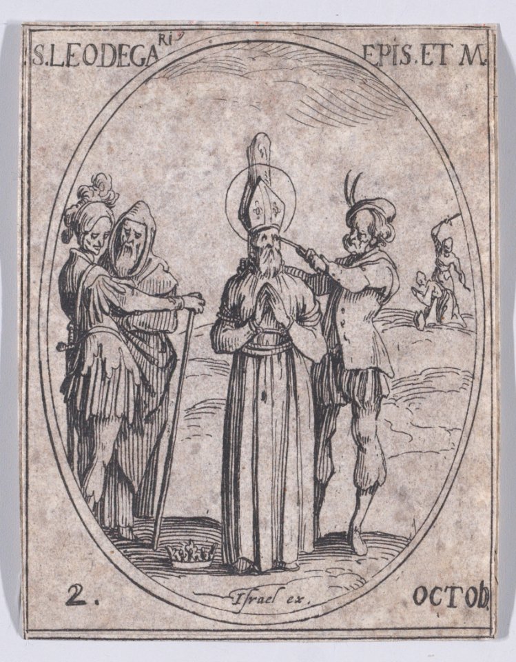 St. Leger, Bishop and Martyr Met DP891142