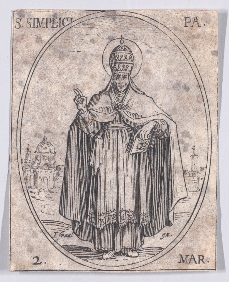 St. Simplicius, Pope Met DP890865