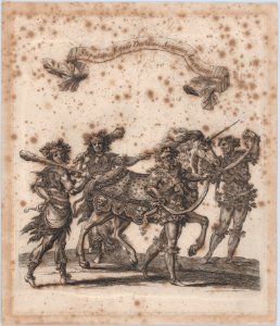 Stipatores, Equus Ductitius, Agasones, Americani, from 'Courses de Testes et de Bagues Faittes par Roy et par les Princes et Signeurs de sa Cour, en l'annee 1662' (Grand Carrousel) MET DP874864