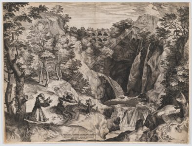 St Francis Receives the Stigmata MET DP874328