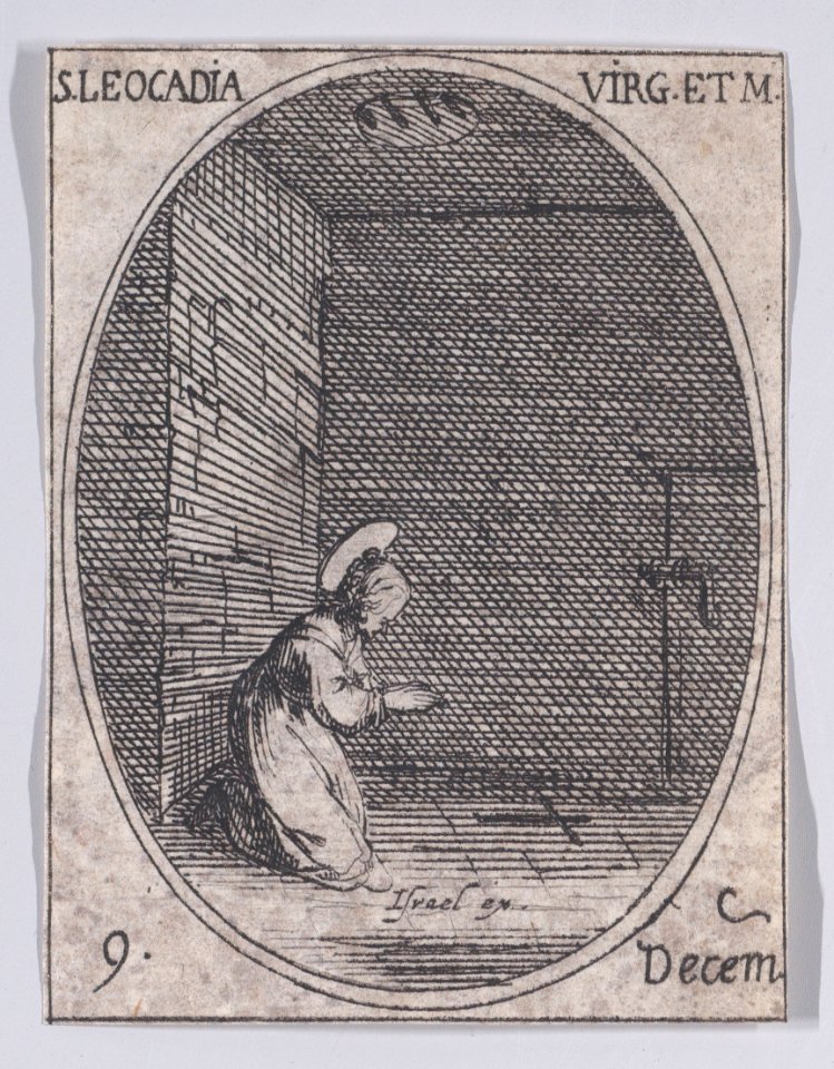 St. Leocadia, Virgin and Martyr Met DP891249
