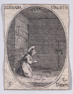 St. Leocadia, Virgin and Martyr Met DP891249