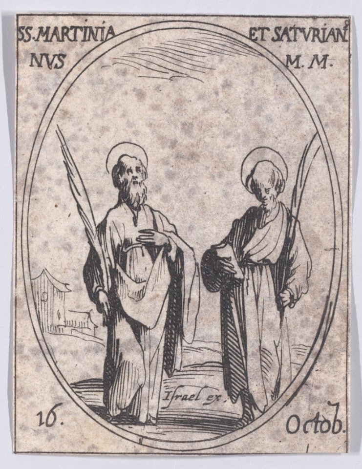 St. Martinian and St. Saturnian Met DP891163