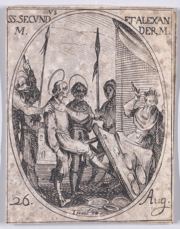 St. Secundus and St. Alexander, Martyrs Met DP891090