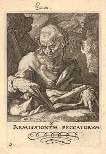 St. Simon, from Christ, the Apostles and St. Paul with the Creed MET DP832773