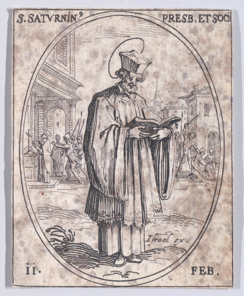 St. Saturninus, Priest and His Companions Met DP890835