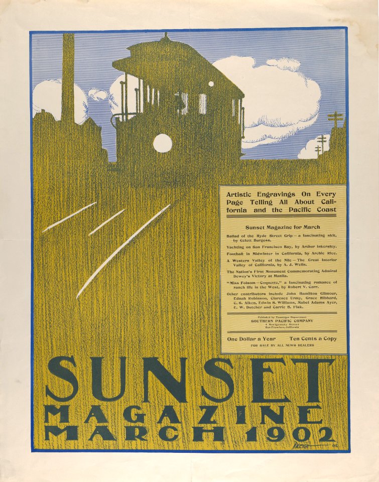 Sunset Magazine- March MET DP851132