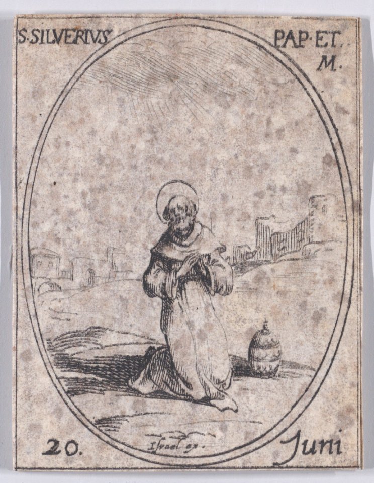 St. Silverius, Pope Met DP891003