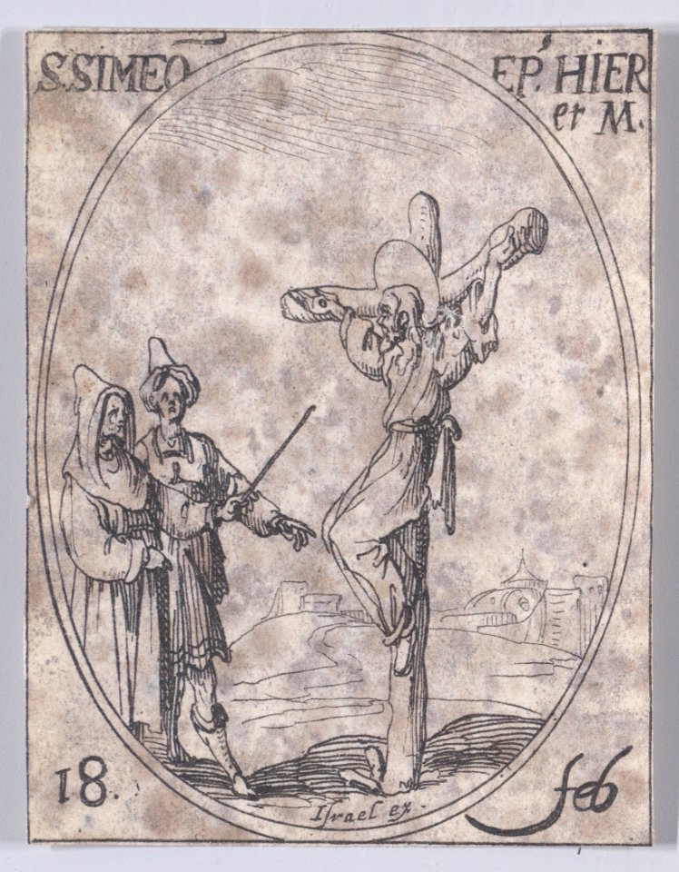 St. Simeon, Bishop of Jerusalem, Martyr Met DP890844