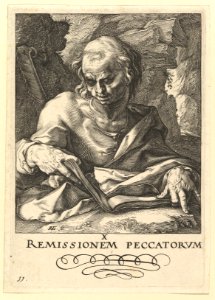 St. Simon, from Christ, the Apostles and St. Paul with the Creed MET DP821033