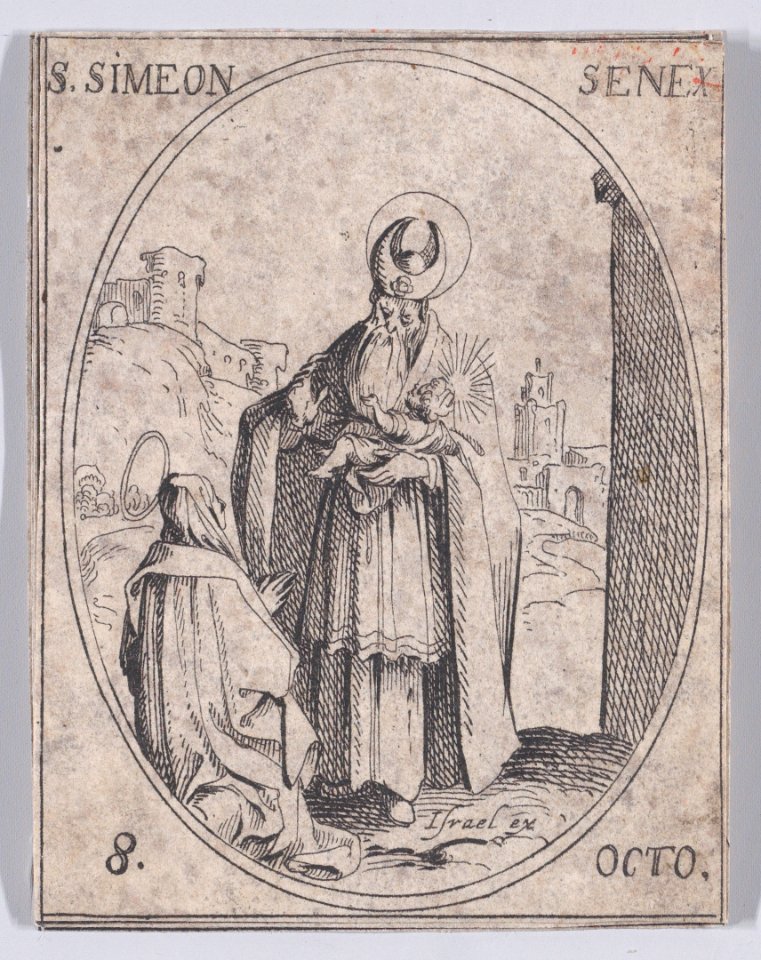 St. Simeon, The Elderly Man Met DP891150